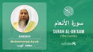 Quran 6   Surah Al Anaam سورة الأنعام   Sheikh Mohammad Ayub - With English Translation