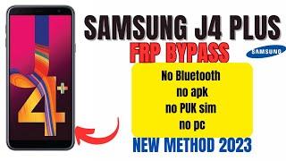 Samsung J4 PLUS FRP BypassUnlock Without Pc 2023  Samsung j415F Google Account bypass New Method