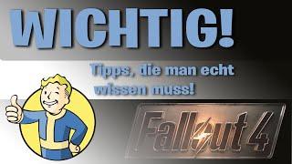 FALLOUT 4  Echt wichtige TIPPS #fallouttipp #fallout4hint