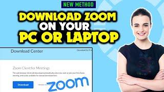 How to download zoom on your PCLaptop 2024 Educational purpose