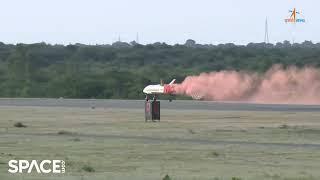 Indias prototype space plane autonomously lands in test