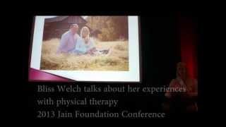 Bliss Welch on physical therapy and LGMD2B