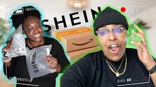 VLOGMAS 2023 DAY 13  OPEN OUR PACKAGES WITH US  AMAZON & SHEIN MUST HAVES FOR HOME AND OUR CRUISE