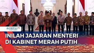 FULL Presiden Prabowo Umumkan Nama Menteri-Menteri Kabinet Merah Putih