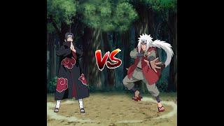 Itachi VS Jiraiya  Thiên Tài Uchiha VS Tiên Nhân Háo Sắc   Ngọn Lửa Đen Huyền Thoại Xuất Hiện