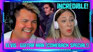 2024 Reaction to Elvis Presley - Guitar Man 68 Comeback Special  THE WOLF HUNTERZ Jon and Dolly