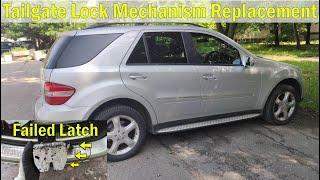 How to Replace a Failed Tailgate Latch Lock Mechanism on a Mercedes-Benz W164  X164