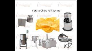 POTATO CHIPS PLANT  POTATO CHIPS MACHINE  KRISHNA Potato Chips Making Machine Potato Chips Plant