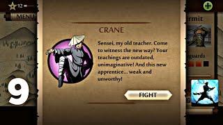 Shadow Fight 2 Special Edition  Gameplay Walkthrough Part 9  Hermit Bodyguard - Crane