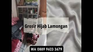 TANGAN PERTAMA WA 0889 9623 3679 Distributor Jilbab Jokowi Serut Polos Lamongan