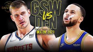 Golden State Warriors vs Denver Nuggets Full Game Highlights  Dec 28 2021  FreeDawkins