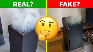 Xbox Series X Smoke - VERO o FALSO? REAL or FAKE? #xbox #xboxseriesx #controlz #video