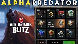 Alpha Predator Draw WOT Blitz  You wont believe what you got