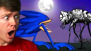 Reacting to SHIN SONIC vs GOREFIELD Sonic Tapes