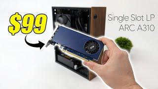 This New Single Slot LP ARC A310 Graphics Card Is Faster Than You Think