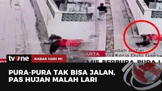 Waduh Video Pengemis Pura-Pura Lumpuh Viral di Medsos  Kabar Hari Ini tvOne