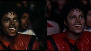 Michael Jackson - Thriller 4K comparison