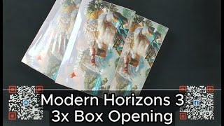 Tier Zero Gaming Presents 3x Modern Horizons 3 Box Opening  Music by Slynk June 8 2024