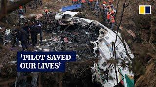 Pilot of Nepalese plane that crashed deliberately avoided village says witness