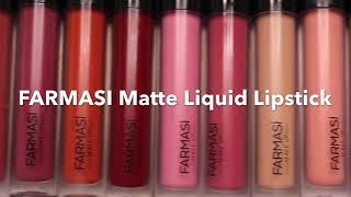 FARMASi Matte Liquid Lipstick