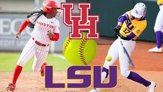 NCAA Softball Highlights Houston vs LSU