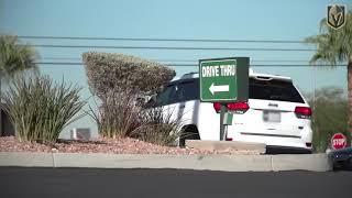 Marc-Andre Donuts - Getting his Dozen Krispy Kremes after Anaheim Shutout