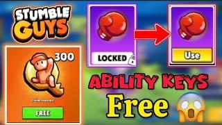 How to get Free Ability Keys In stumble guys Unlock Free punch Stumble guys#viral