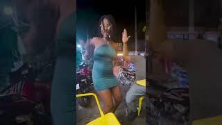 Haitian Woman Shows Off Her Afrobeat Dance Moves In Sosua Dominican Republic #shortsfeed #shorts