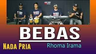 BEBAS - RHOMA IRAMA   KARAOKE NADA PRIA 