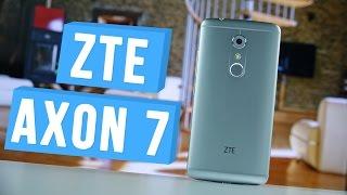 ZTE Axon 7 - лучший китайский смартфон 2016 года для аудиофила  unboxing