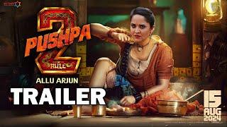 Pushpa 2 - The Rule  Official Trailer  Allu Arjun  Sukumar  Rashmika  Fahadh Faasil New Updates