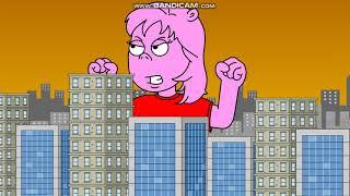 Peppa Destroys The Buildings & Gets Grounded