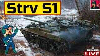  Strv S1 - ФАРМЯЩИЙ КУСТ В ДЕЛЕ  World of Tanks