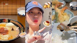 Japan Vlog후쿠오카 Day3｜현지인 맛집-도미정식｜쟈-지푸딩｜이치란 라멘