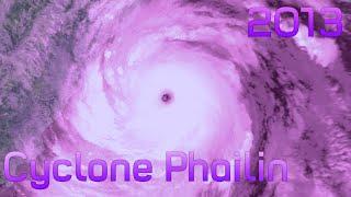 The Track of Cyclone Phailin 2013