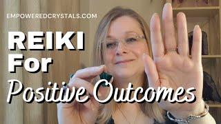 Reiki for manifesting positive outcomes. REIKI ASMR no talking. Malachite crystal healing video