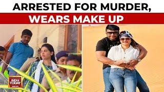 Sandalwood Murder Actor Pavithra Gowda Seen Wearing Make-up In Custody  India Today