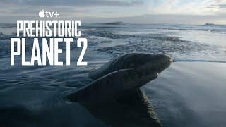 Morturneria in the frozen sea of Antarctic - Prehistoric Planet season 2