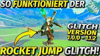 *NEU* So funktioniert der Rocket Jump Glitch - Glitch Version 1.1.2 ► Zelda Tears of the Kingdom