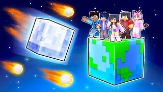 Minecraft But The MOON Falls Down To EARTH