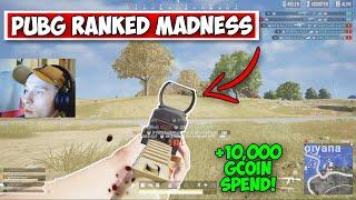 PUBG RANKED MADNESS AND SPENDING 10000 GCOIN PUBG Console