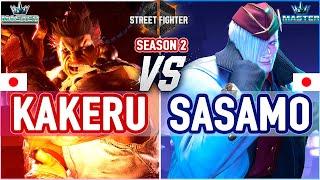 SF6  Kakeru Akuma vs Sasamo Ed  SF6 High Level Gameplay
