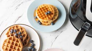 Air Fryer Frozen Waffles - Crispy & Delicious