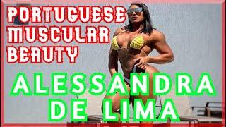 Alessandra Alvez Lima - PORTUGUESE MUSCULAR BEAUTY Female Bodybuilding Motivation 2020