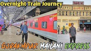 Mailani Gorakhpur Express Train Journey  Mailani to Gorakhpur Gomti Nagar Express