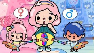 Family Challenge With Boy and Girl  Toca Life Story  Toca Boca