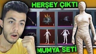 YENİ MUMYA SETİNDEKİ HERŞEYİ ÇIKARTTIM OHA  EN ŞANSLI KASA - PUBG Mobile