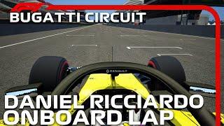 F1 2020 Bugatti Circuit  Daniel Ricciardo Onboard  Assetto Corsa