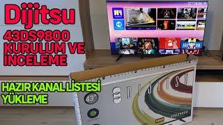 BİM Dijitsu 43DS9800 Televizyon Alınır mı? Kurulum Kanal Tarama Test ve İnceleme