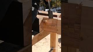 Cutting Traditional Japanese Joinery #woodworking